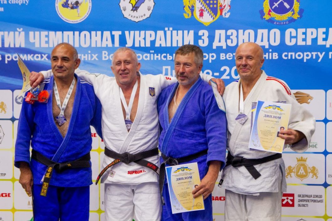 В Днепре прошел Чемпионат Украины по дзюдо среди ветеранов - рис. 3