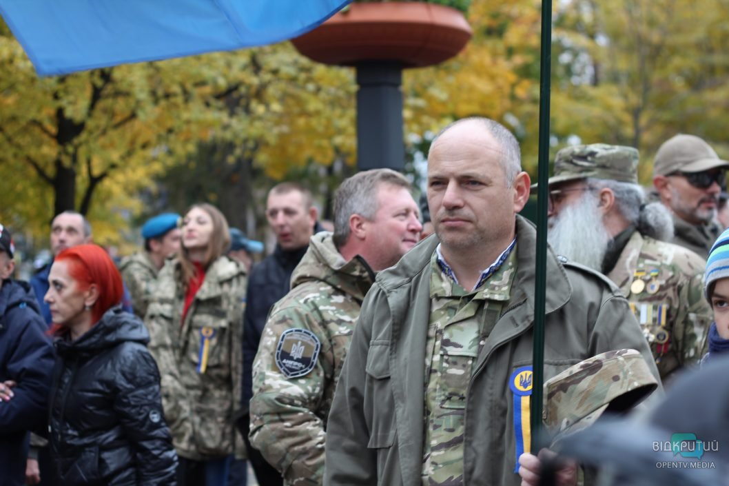 Как в Днепре проходит марш защитников и защитниц Украины (Фоторепортаж) - рис. 12