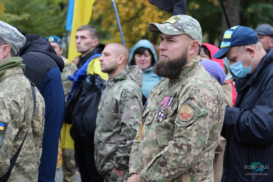 Как в Днепре проходит марш защитников и защитниц Украины (Фоторепортаж) - рис. 4
