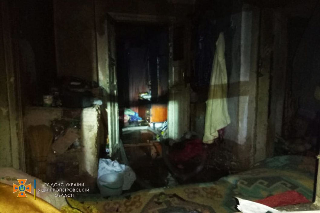 На Днепропетровщине во время пожара спасли двух человек: оба в тяжелом состоянии - рис. 3