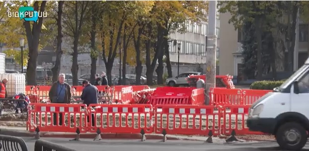 В Днепре ремонтируют трамвайные пути на перекрестке улиц Рабочей и Криворожской - рис. 3