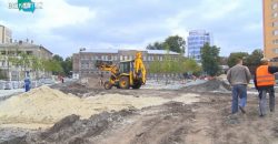 В Днепре продолжается реконструкция площади Успенской и сквера Евгения Клочко - рис. 10