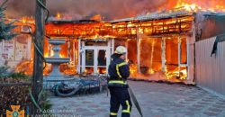 В Каменском сгорели магазин, кафе и склад секонд-хенда (Фото/Видео) - рис. 8