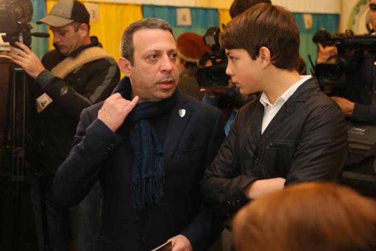 Геннадий Корбан с сыном