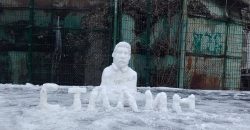 Сталин из снега: как днепряне развлекаются зимой - рис. 6