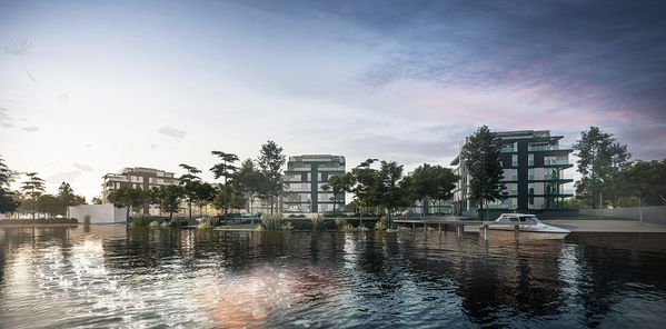 В Днепре на берегу реки появится новый жилой комплекс (Фото) - рис. 1