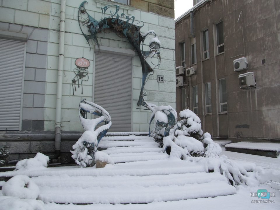 Зимняя сказка: Днепр накрыло снежным покрывалом (Фото) - рис. 20