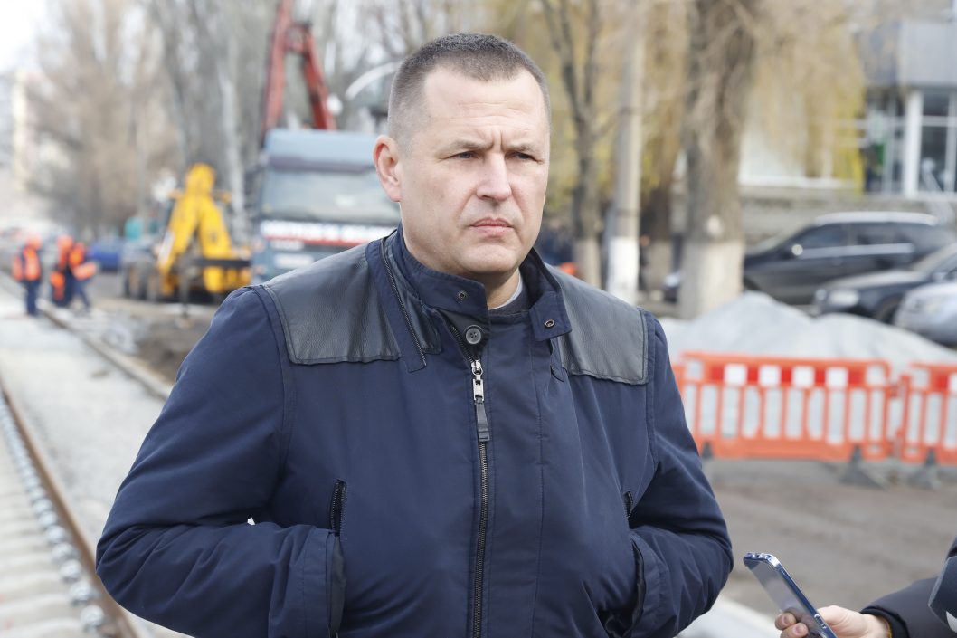 В Днепре на улице Николая Руденко стартовал ремонт трамвайных путей - рис. 2