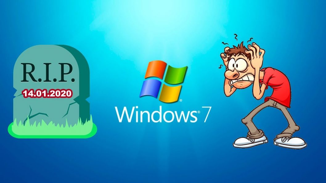14 января 2020 года официально прекратили техподдержку Windows 7