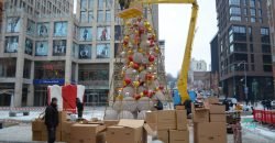 В центре Днепра демонтируют украшения и новогоднюю ёлку (Фото) - рис. 14