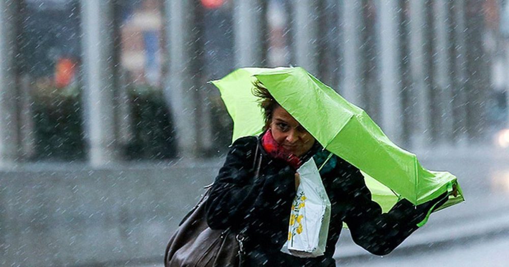 Дождь и сильный ветер: на Днепропетровщине объявлен желтый уровень опасности