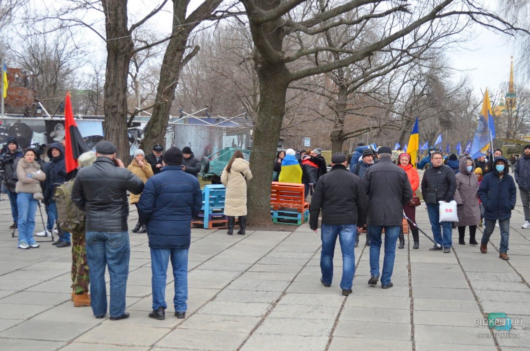 В Днепре ко Дню Герба Украины провели масштабный Марш единства (Фото) - рис. 2