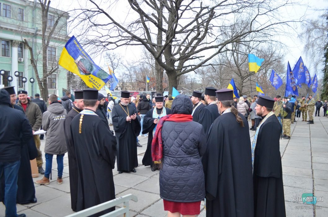 В Днепре ко Дню Герба Украины провели масштабный Марш единства (Фото) - рис. 15