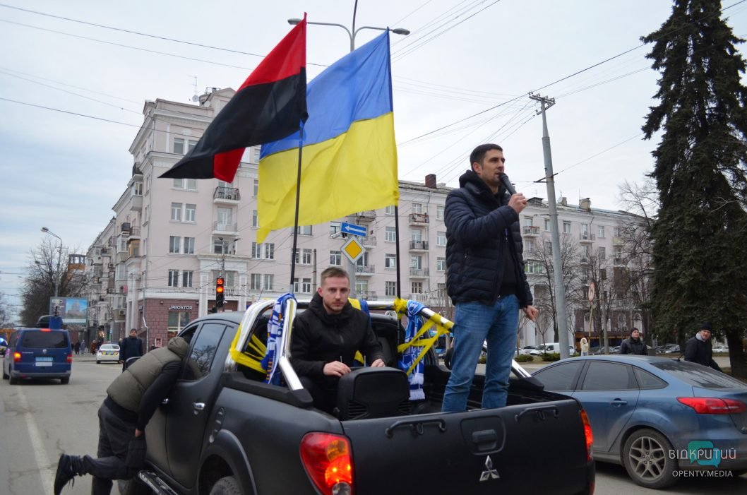 В Днепре ко Дню Герба Украины провели масштабный Марш единства (Фото) - рис. 20