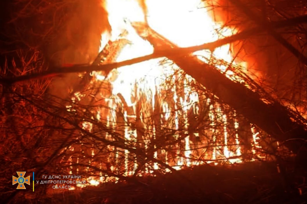 В Покровском районе Кривого Рога сгорел жилой дом (Фото) - рис. 1