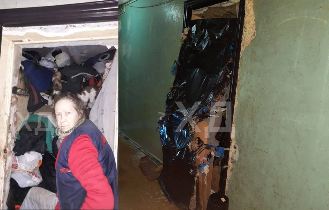 В Днепре женщина завалила мусором комнату в общежитии (Фото) - рис. 1