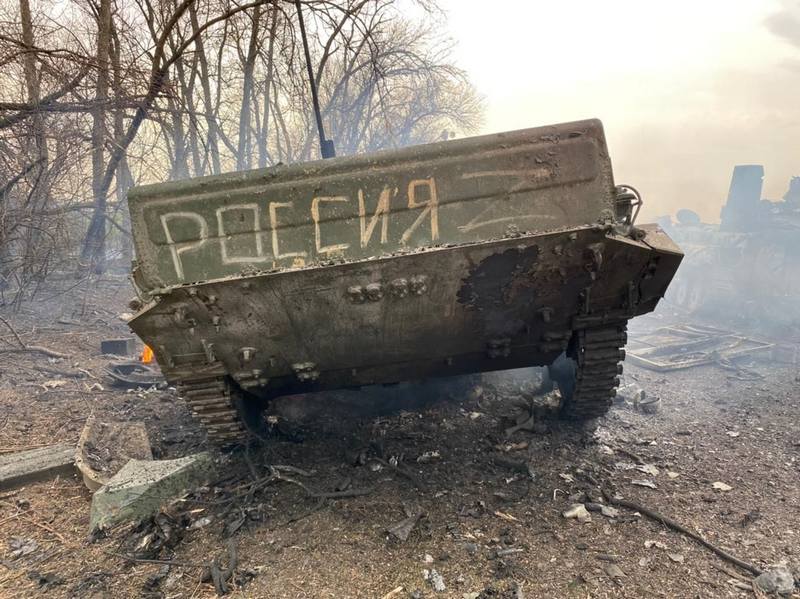 Днепровская 93-я бригада «Холодный Яр» уничтожила вражеские танки - рис. 1