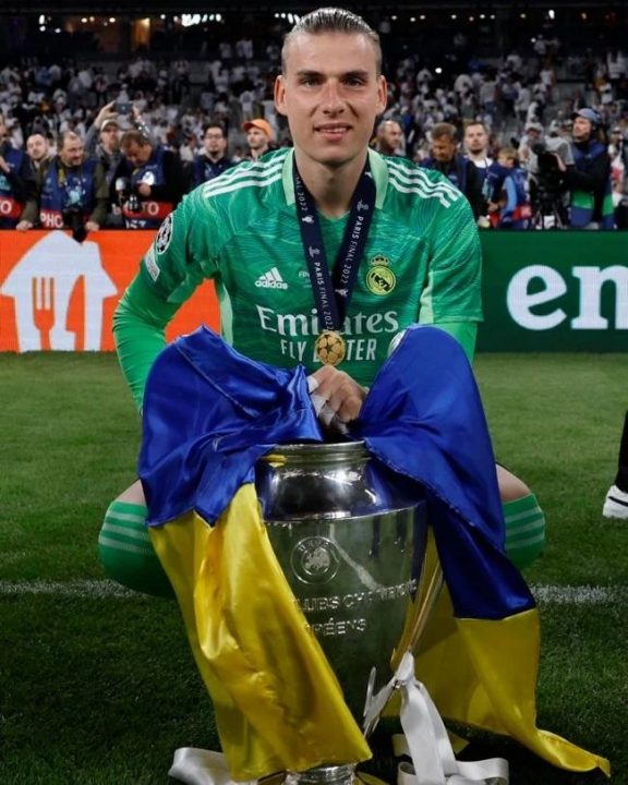 Воспитанник днепровской академии Андрей Лунин выиграл ЛЧ в составе «Реал» Мадрид - рис. 1