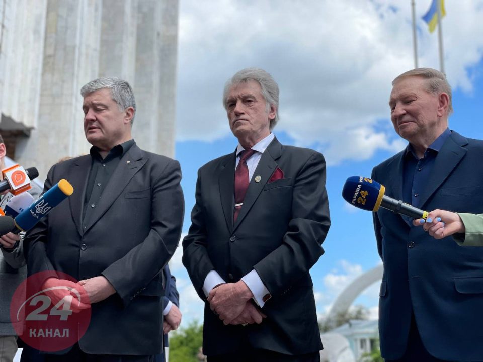 Прощание с Кравчуком: на церемонию пришли все президенты независимой Украины - рис. 3