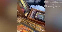 В Днепр доставили иконы из обстрелянного оккупантами храма на Донетчине (Видео) - рис. 5