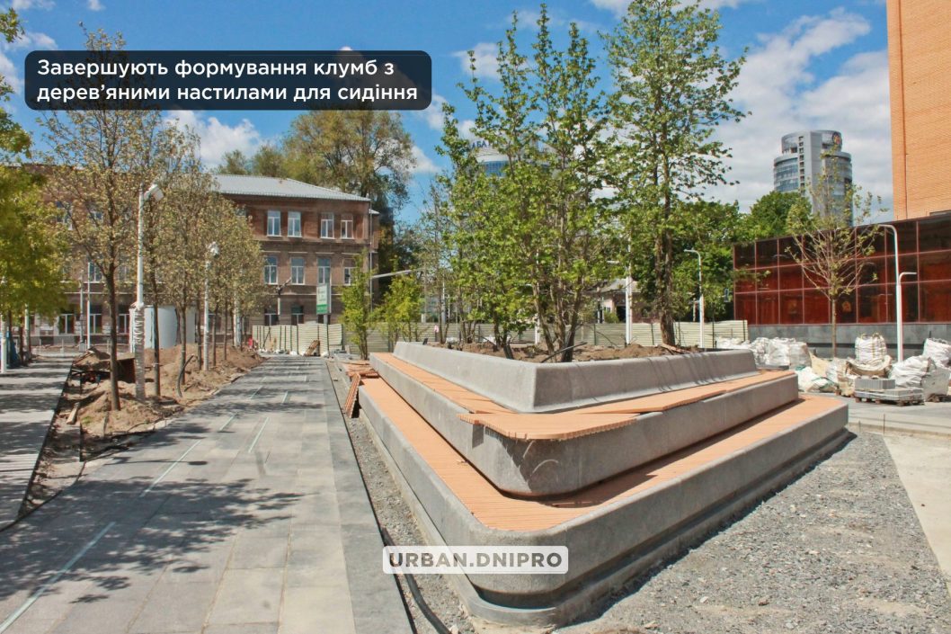 В Днепре реконструкция Успенской площади выполнена на 85 процентов - рис. 5