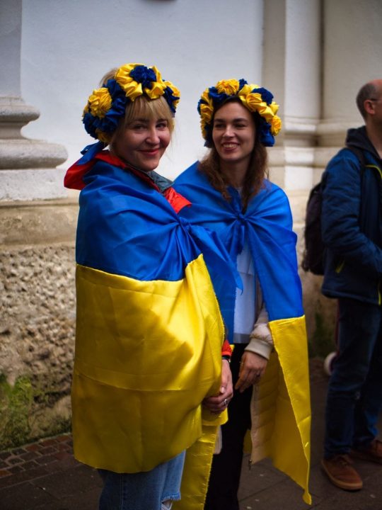 Журналистка из Днепра организовала в Австрии акцию в поддержку Украины (Фото) - рис. 5