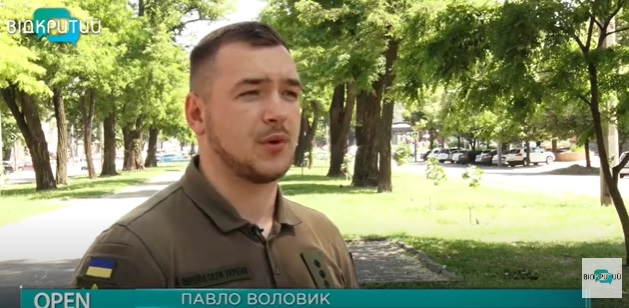Днепрянин Павел Воловик вернулся в армию после ампутации ноги (Видео) - рис. 1