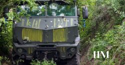 Воин 93-й ОМБр рассказал, как они добыли вражеский бронеавтомобиль “Тайфун” (Фото) - рис. 1