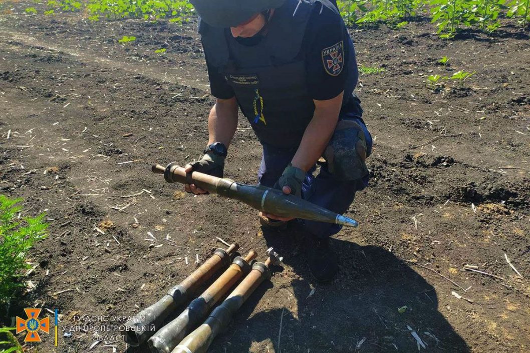 На Дніпропетровщині піротехники знищили вибухонебезпечні предмети - рис. 3