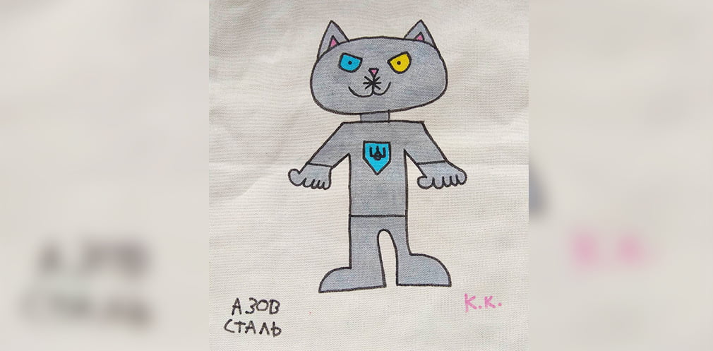 В Днепре художник с аутизмом создает картины об Азовстали и Украинской Мечте - рис. 3