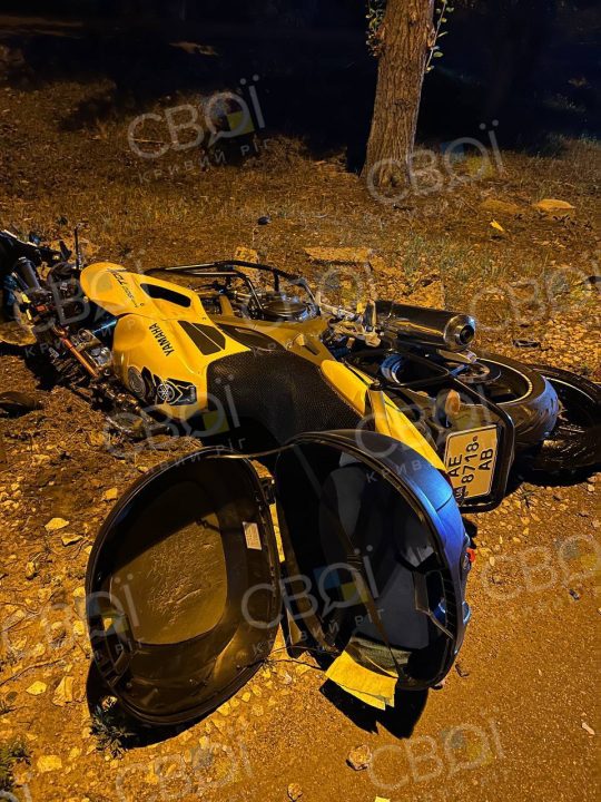 В Кривом Роге столкнулись мотоциклы: один из водителей умер в реанимации - рис. 1