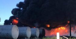 Почалася сильна пожежа: російські окупанти завдали удару по нафтобазі у Кривому Розі, - Резніченко - рис. 10