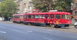 У Дніпрі на проспекті Богдана Хмельницького трамвай зійшов з рейок - рис. 11