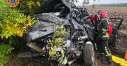 Авария на трассе в Днепровском районе: водителя и пассажира зажало в автомобиле - рис. 5