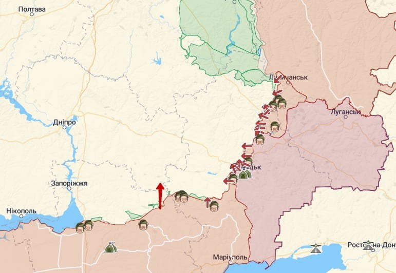 Оккупанты будут пытаться наступать на Павлоград со стороны Харьковщины, - советник главы ОП Арестович - рис. 1