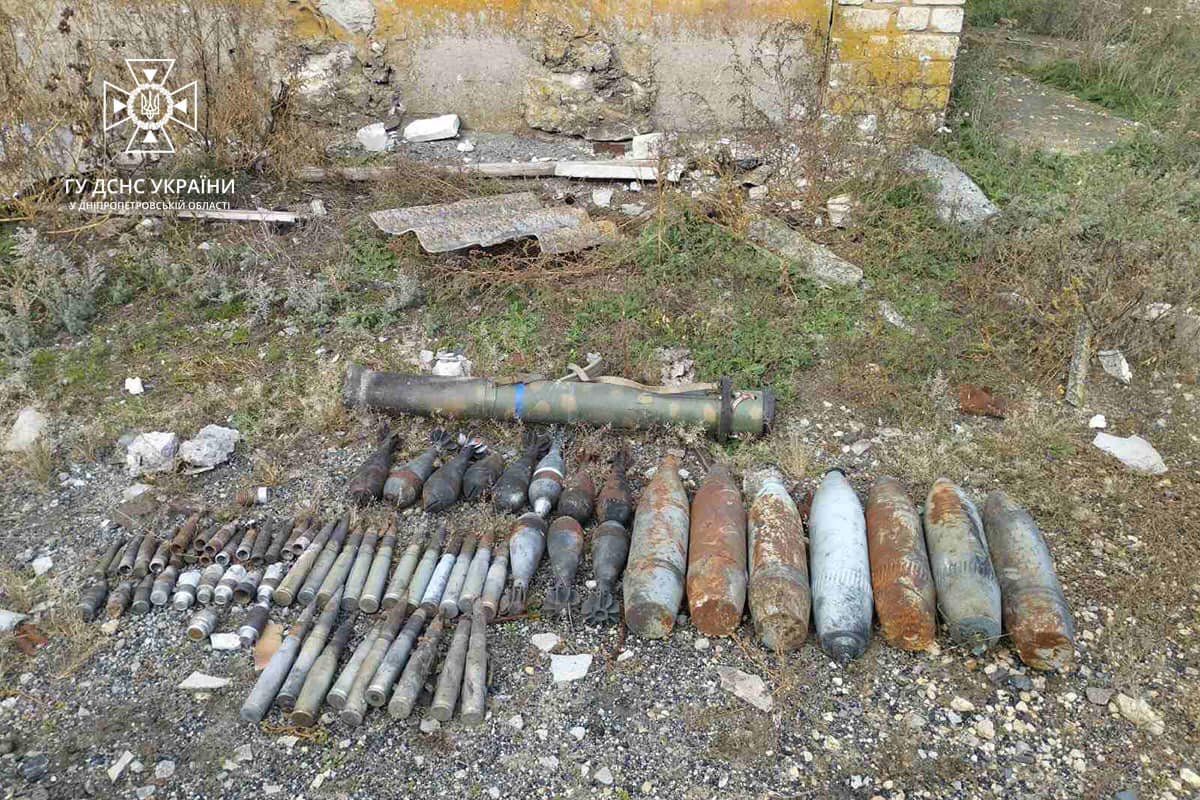 На Дніпропетровщині за добу піротехніки знешкодили близько 80-ти снарядів - рис. 1