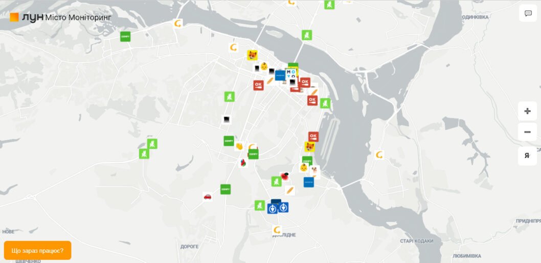 Что работает во время отключений света: в Днепре появилась новая интерактивная карта - рис. 2