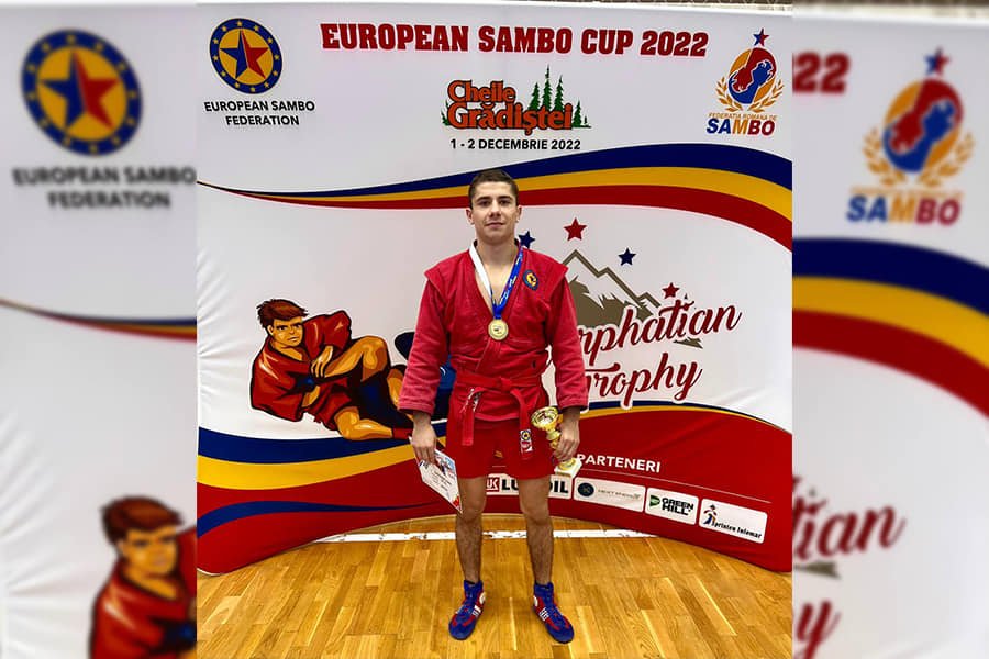 Нацгвардієць з Кривого Рогу став переможцем Кубку Європи з боротьби самбо