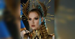 Воїн світла: «Міс Україна Всесвіт 2022» показала свій національний костюм для конкурсу «Міс Всесвіт»