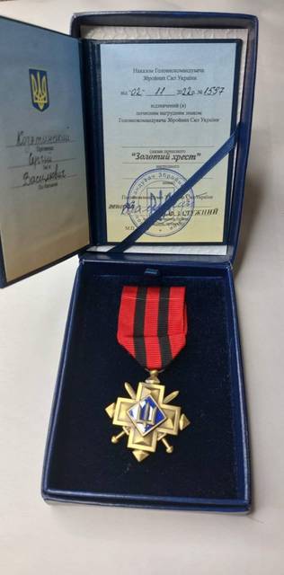 Танкиста из 93-й ОМБр “Холодный Яр” наградили Золотым крестом - рис. 2