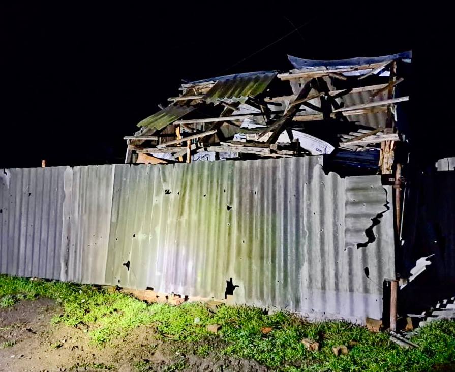 Ночью российские оккупанты обстреляли Днепропетровскую область - рис. 1