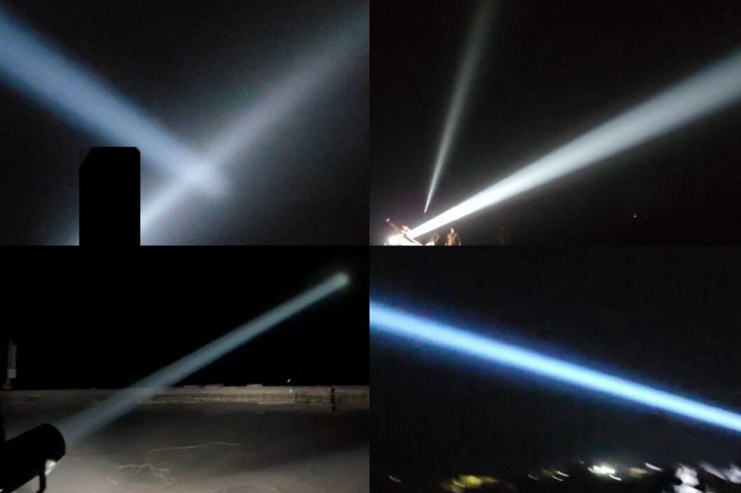"Это не лазерное шоу": Александр Вилкул объяснил, что за огни видели над городом криворожцы - рис. 1