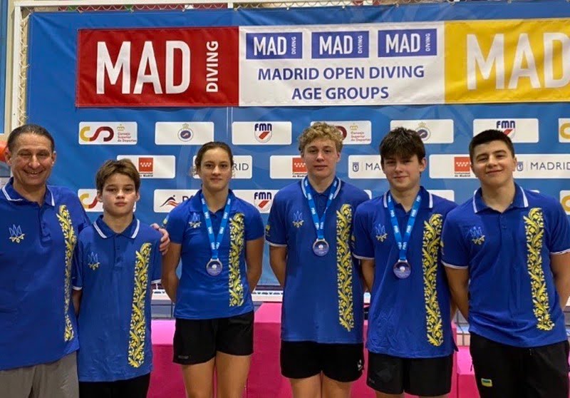 Спортсмени Дніпропетровщини завоювали медалі на міжнародному турнірі зі стрибків у воду