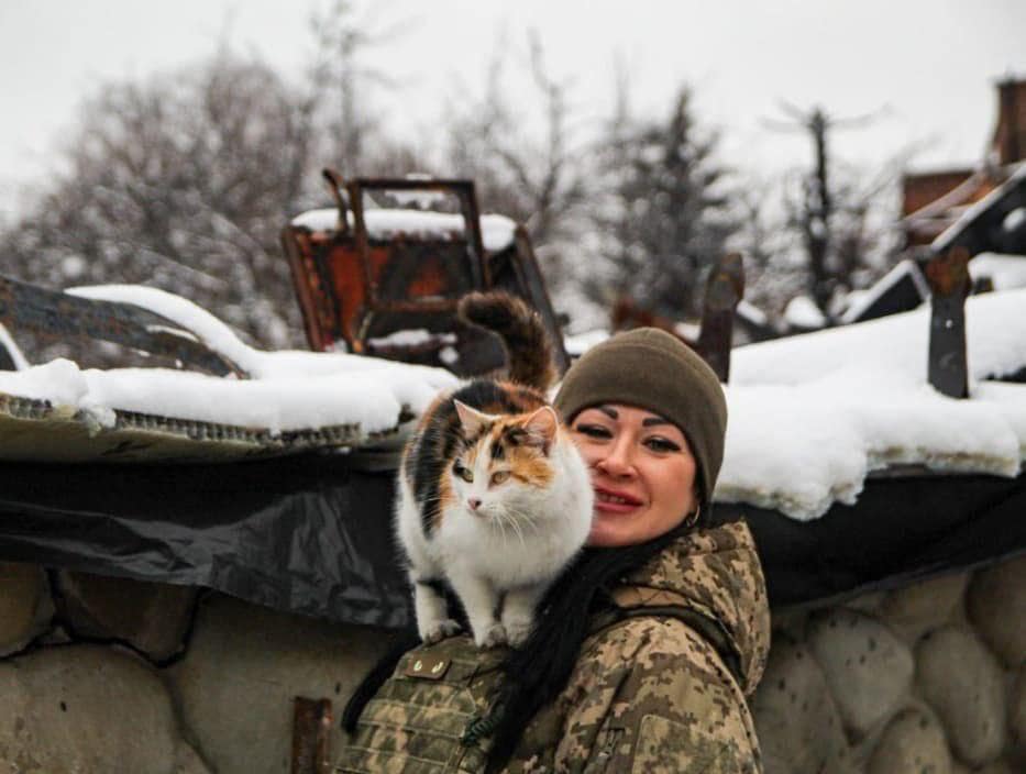 Боевые котики: сичеславские десантники показали своих пушистых любимцев