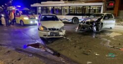Водія однієї з автівок госпиталізували: у Дніпрі сталася аварія (Фото)