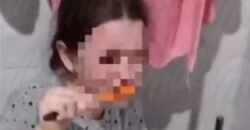 Російська горе-мати змусила доньку чистити зуби водою з унітазу за лайку в інтернеті (Відео)