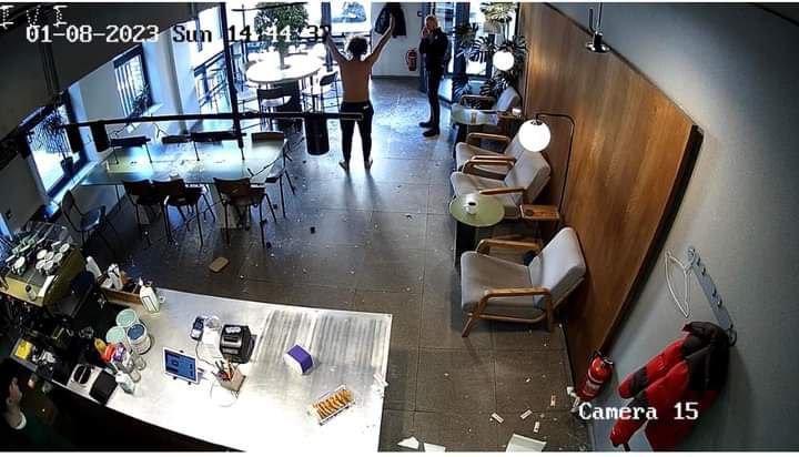 Депортация за дебош в кафе: правоохранители Днепра расследуют дело против иностранца - рис. 1
