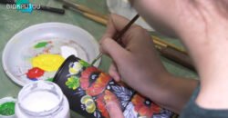 Дніпровські художники перетворюють тубуси від мін на артоб’єкти