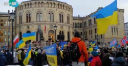 До річниці повномасштабної війни Європою та Америкою прокотилися акції на підтримку України