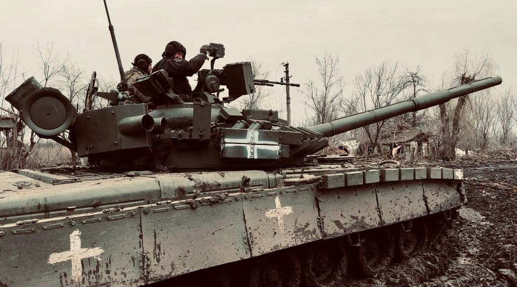 Десантники 25-й бригады из Днепропетровской области громят оккупантов на Луганщине